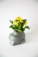 Inspired by Daft Punk Helmet planter, indoor planter, eloctronic music gift