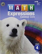 Math Expressions: Student Activity Book, Grade 4, Vol. 2 - Paperback - GOOD