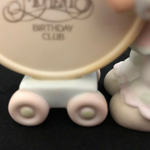Vintage Precious Moments Our Club Is A Tough Act To Follow Figurine with Box - Picture 8 of 11