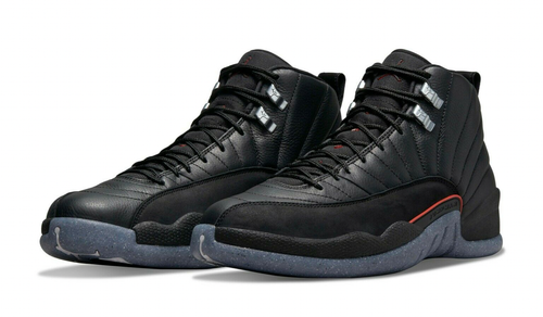 jordan 12 black utility