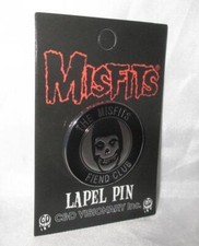 The Misfits Fiend Club Lapel Pin Punk