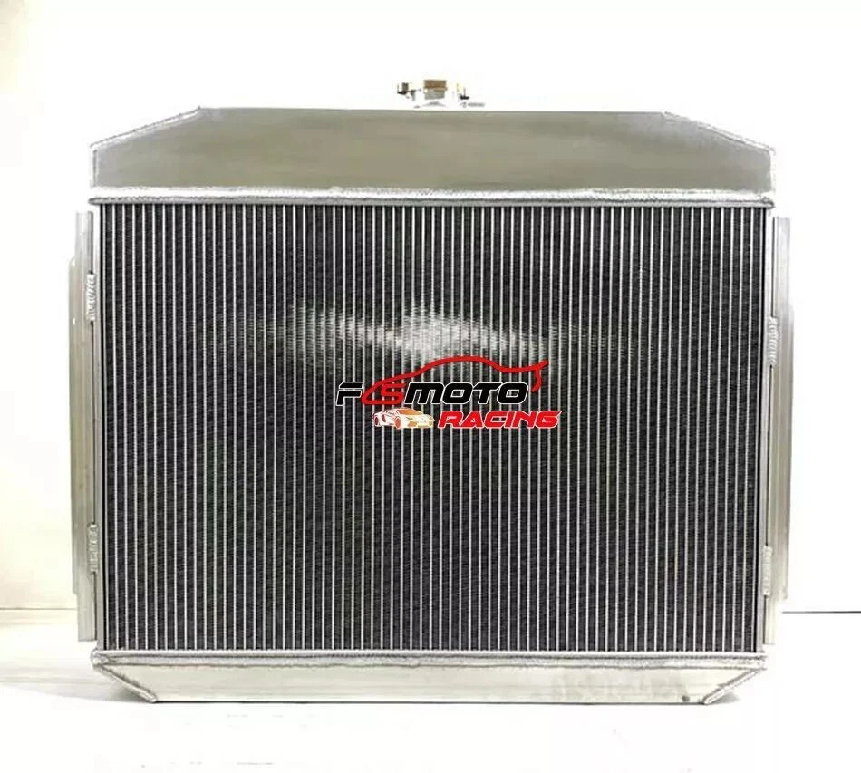 Radiador de aluminio para camioneta Ford F-Series F100 F250 F350 1961-1964 camioneta V8 AT Foto 2 de 4