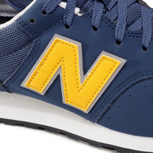 NEW BALANCE Classic GM500VC1 Men\u0026#039;s Navy Synthetic Textile EVA Lace-up  Sneakers | eBay