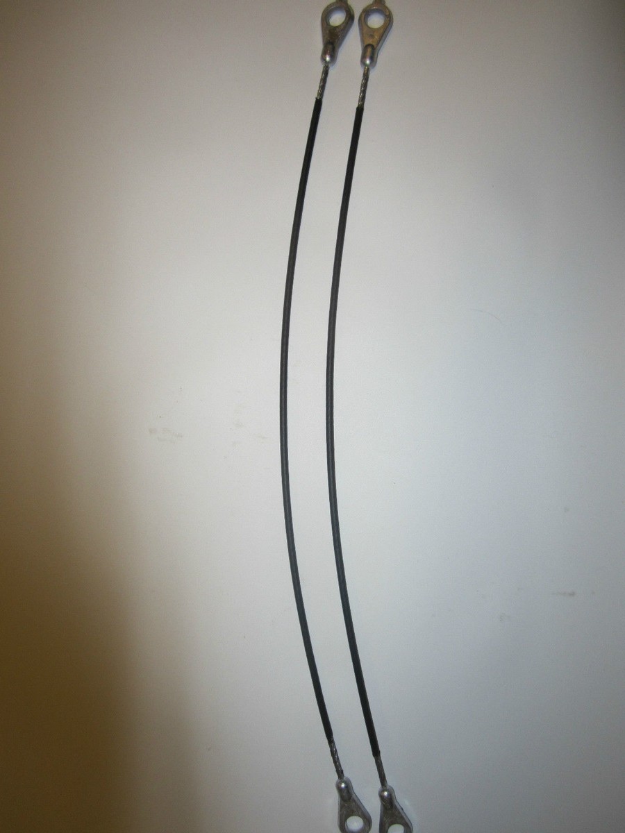 2, TWO, A PAIR FITS JEEP CJ7 CJ8 Scrambler Tailgate Cable 2, TWO, A PAIR FITS JEEP CJ7 CJ8 Scrambler Tailgate Cable