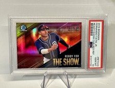2019 BOWMAN CHROME FERNANDO TATIS JR. RC  READY/SHOW RED REFRACTOR 3/5 PSA 10