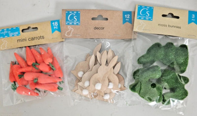 Assortment Of Easter DIY Crafts/ Easter Decor/ Easter Egg Basket Carrots Bunnies