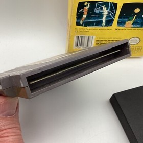 Ultimate Basketball (NES) Nintendo Plastic Protective Case 1990 Untested