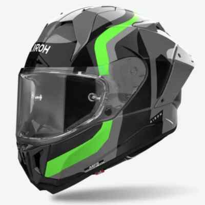 Airoh GP 800 Full Face Helmet Competition Green Size S