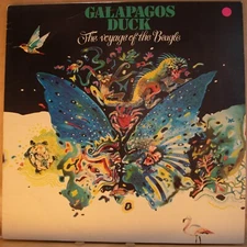 GALAPAGOS DUCK - THE VOYAGE OF THE BEAGLE - vinyl LP - ABC - 1983 - VG (2202)