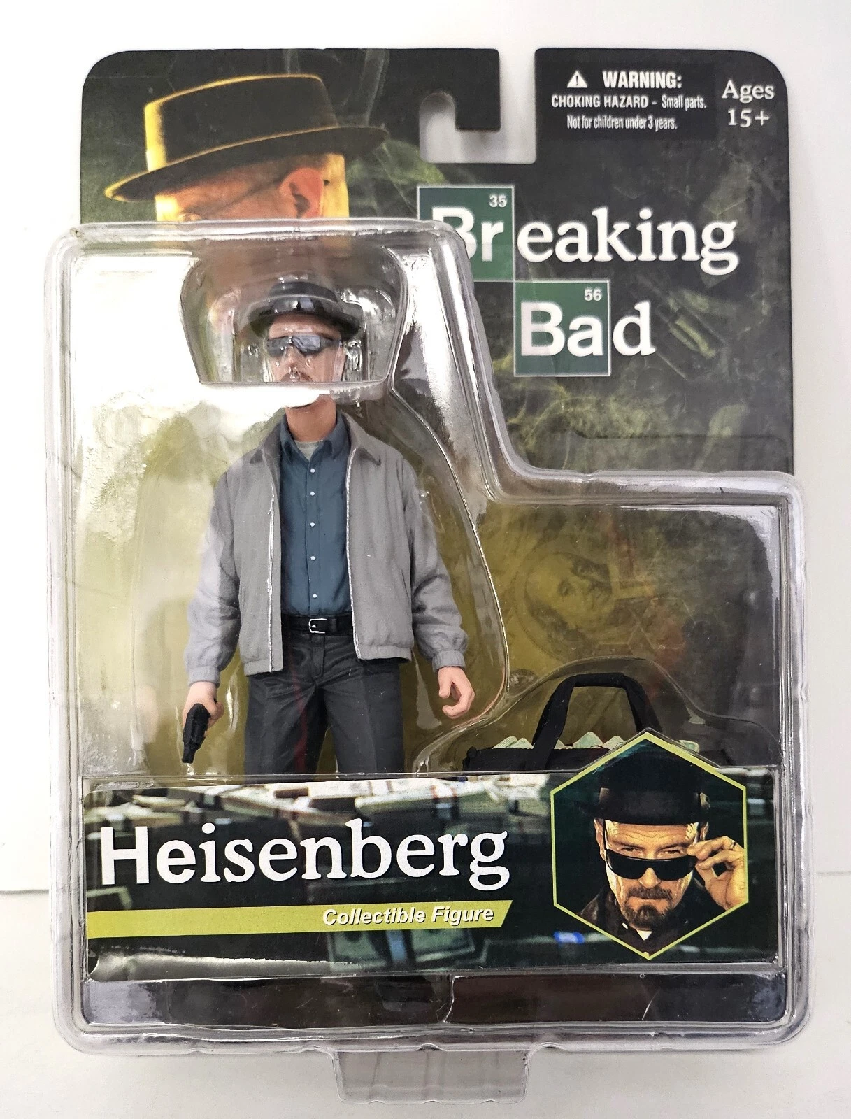 Mezco Toys Breaking Bad Heisenberg Walter White Gray Jacket Variation Figure