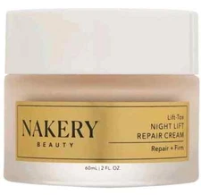 Nakery Beauty LIFT-TOX Night Lift Repair Restore cream 2.0 oz-NIB