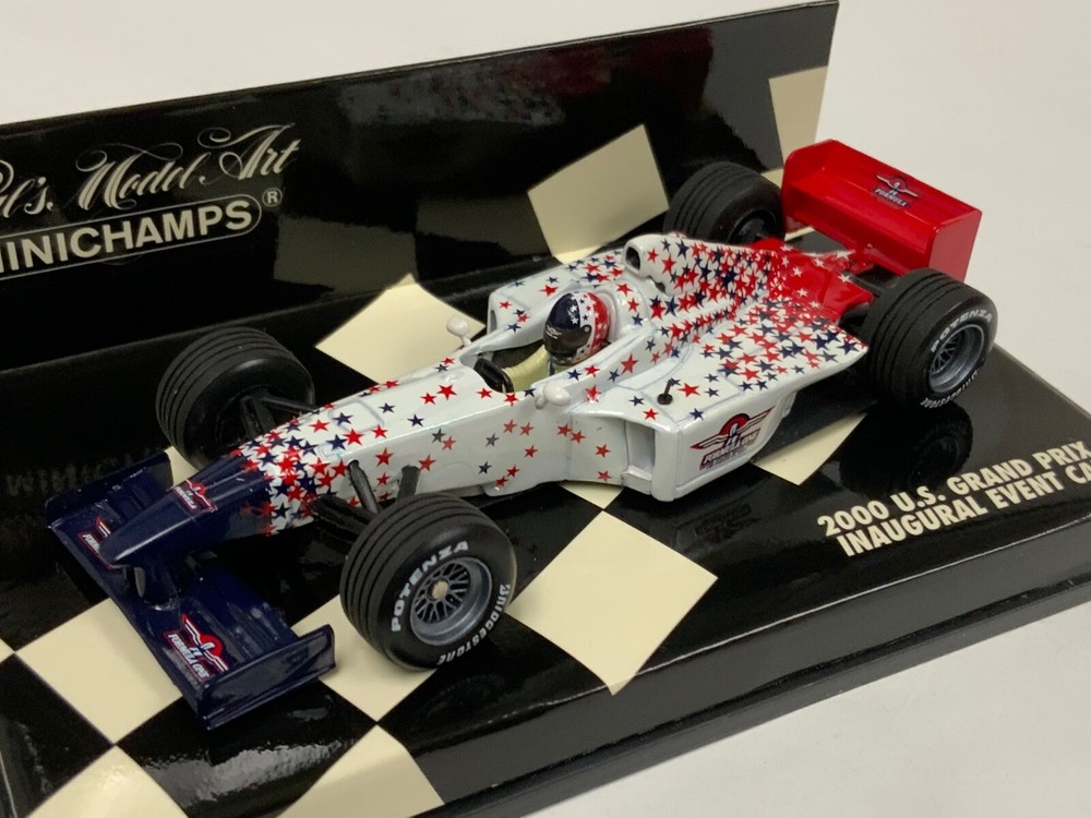 1/43 Minichamps F1 2000 United States Grand Prix Inaugural Event Car AC4 000300