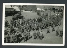 Rubbing Salt! British POWs Paraded Between Victorious Wehrmacht Soldiers Photo