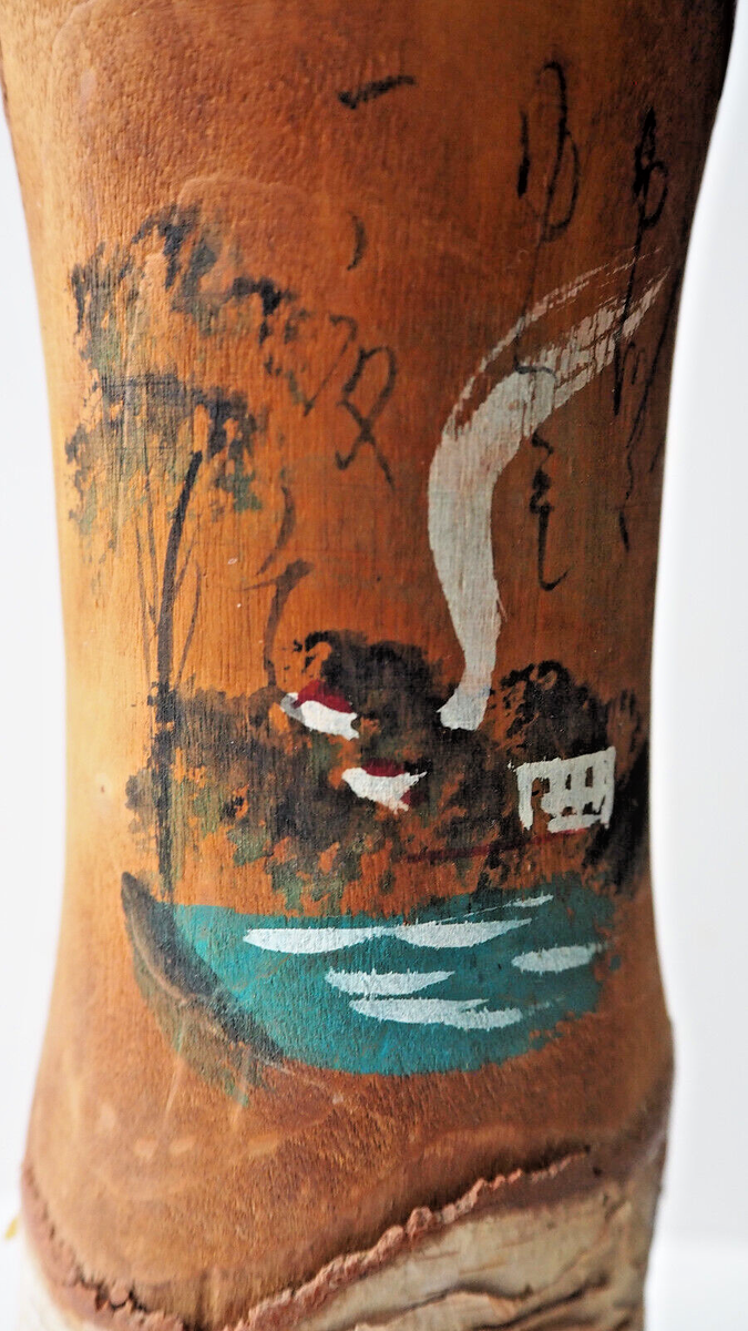 Véritable poupée japonaise Kokeshi Yamagata artisanale très