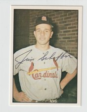 Jimmie Schaffer - Signed 1978 TCMA The 1960's Card - St Louis Cardinals