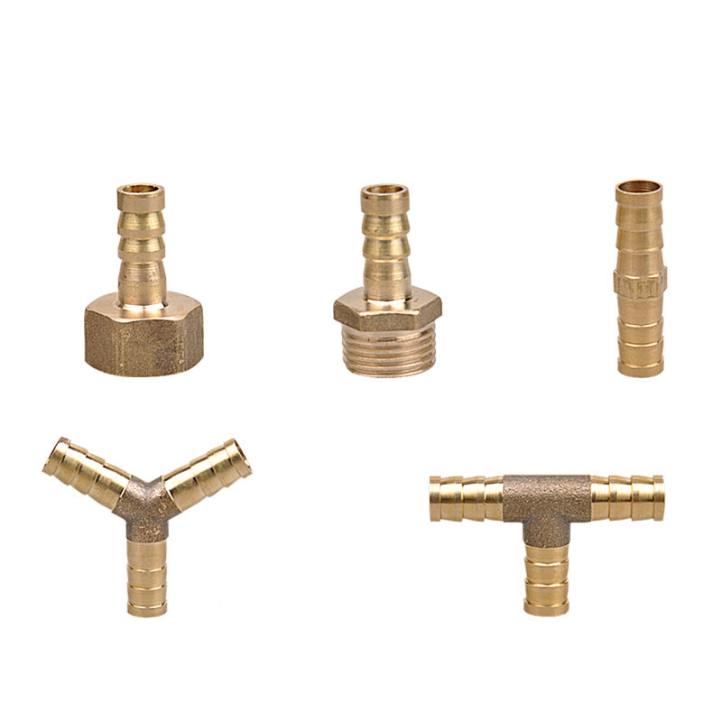 Brass Hose Connector BSP male Thread Adapter Pipe Fitting 6mm to 19mm
