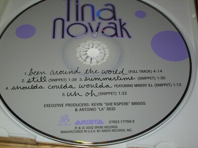 Been Around the World by Tina Novak (CD, Single, 2002, Spere