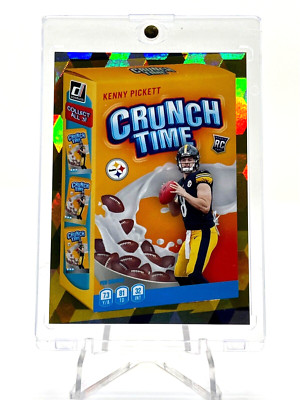 2022 Panini Donruss Kenny Pickett Crunch Time Rookie RC SSP Case Hit #15/50 RARE