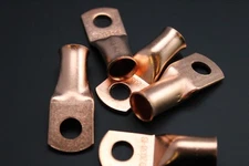 2/0 GAUGE COPPER 3/8 RING 25 PK CRIMP TERMINAL CONNECTOR AWG BATTERY LUG CUR2038