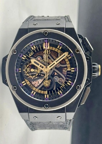 Hublot King Power Black Mamba LTE Kobe Bryant 748.CI.1119.PR.KOB13 Full Set