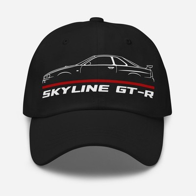 Premium Dad Hat For Skyline GT-R Car Owners Birthday Gift
