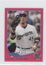 2013 Topps Mini Pink 19/25 Travis Ishikawa #45 04y8