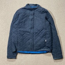 Tommy Hilfiger Puffer Jacket Mens Medium* Grey Blue Lightweight Quilted