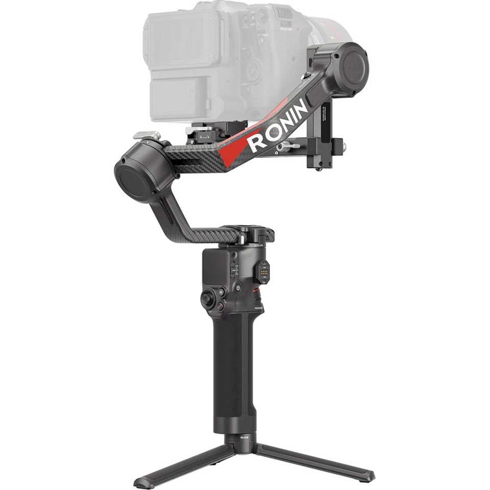 DJI RS 4 Pro Enhanced 3-Axis Gimbal Stabilizer w/ Extended Battery & Dual Motors