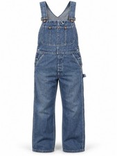 Vintage Big Mac JCPenney Denim Overalls Blue Workwear Bibs Square Bak 32x32 USA
