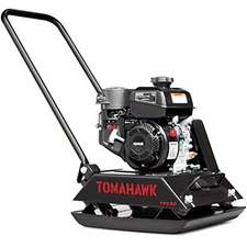 Tomahawk Vibratory Plate Compactor Tamper for Dirt, Asphalt, Gravel, Soil Compac