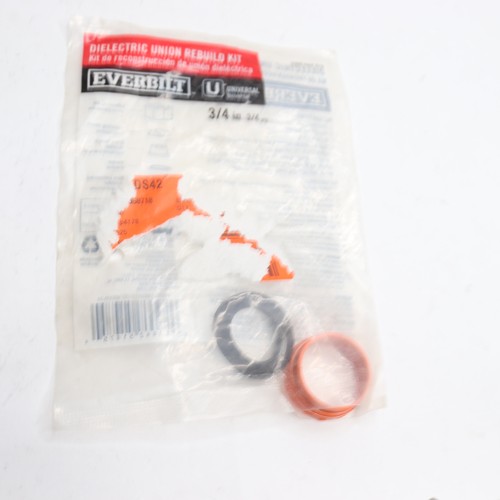 Everbilt Dielectric Union Rebuild Kit Rubber 3/4" EBDU-07R