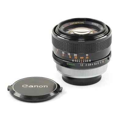 CANON キヤノン FD 55mm F1.2 SSC ASPHERICAL Canon FD 55mm F/1.2 S.S.C. Aspherical Lens *EX* | eBay
