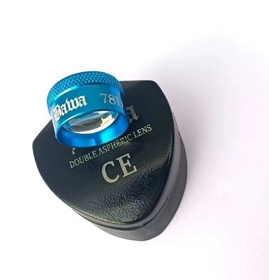 Double Aspheric Lens 78D With Instruction Manual For Ophthalmology & Optometry