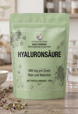 Hyalurons&auml;ure &ndash; Nat&uuml;rliches Pulver 100g