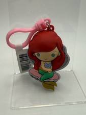 Disney Princess 3D Bag Clip Series 31 Ariel Clam Shell New Monogram Keychain