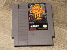 Double Dragon III Nintendo Nes Cleaned & Tested Authentic