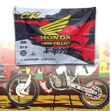 3ft x 5ft Retro Supercross Motocross Flag / Banner Honda 800 Collect McGrath CR