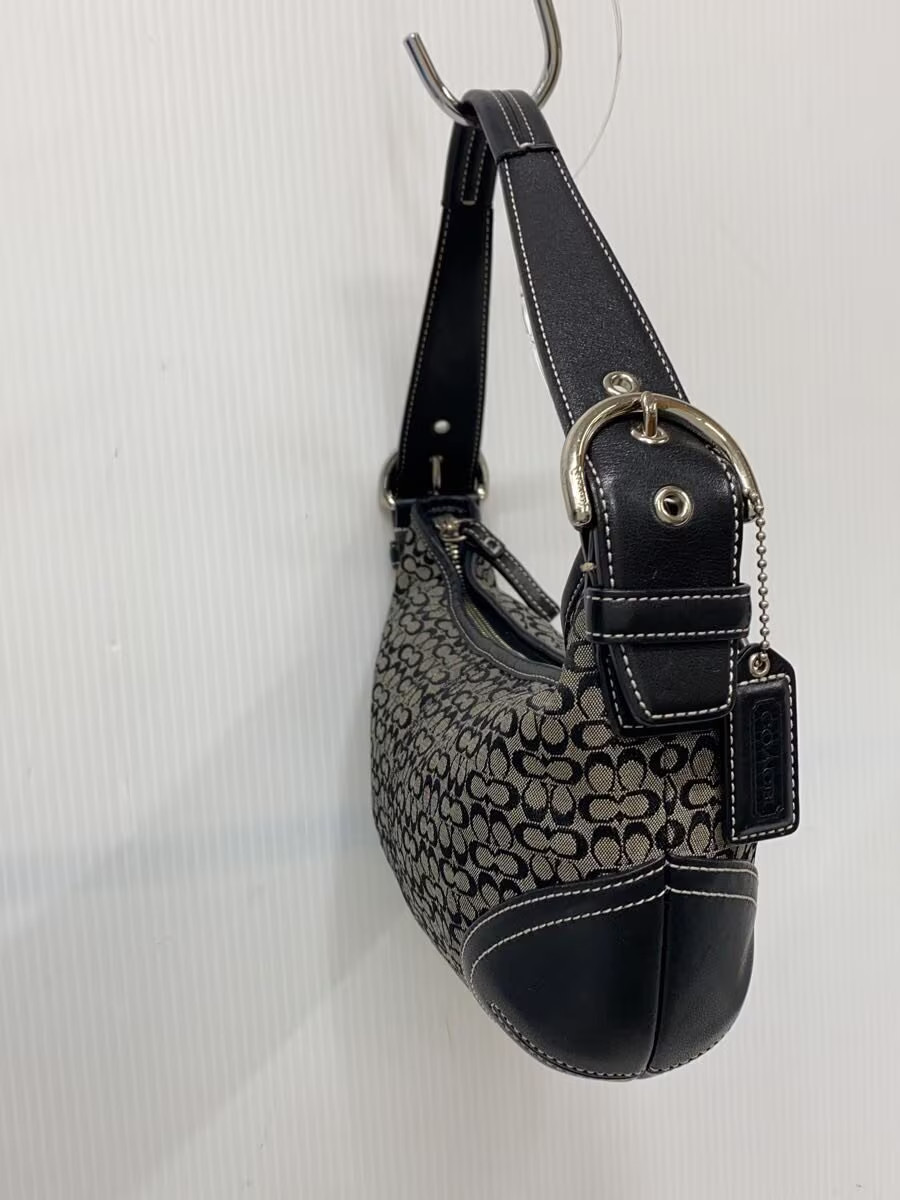 COACH Y2K Soho Signature R Char One Shoulder Bag Blac… - Gem