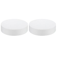 2 x Manichino Torta Rotondo Schiuma 8' x 2' Cerchio Dummy Cake Set per Matrimonio
