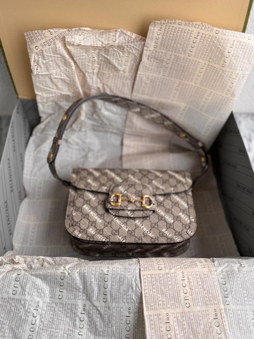 GUCCI   BALENCIAGA Horsebit 1955 Shoulder Bag 800844 thumbnail 3
