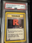 Pokemon Rocket's Hideout Gengar 63/64 1st Edition Neo Revelation PSA 10