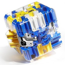 3D Maze Cube Ball Labyrinth Puzzle Brain Teaser, Learning Toys Logical Thinking