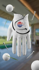 All Sport Pro Synthetic Golf Glove White Left Hand Sizes S-XL New