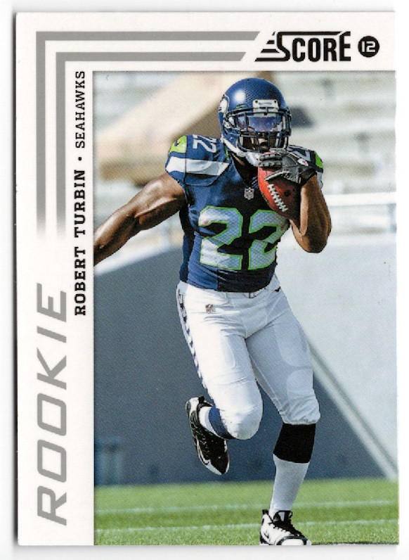 Robert Turbin Panini Limited Membership Autograph #13 Base