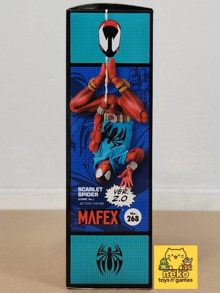 MAFEX Nº268 SCARLET SPIDER Ver.2.0 EXPOSICIÓN DE JUGUETES MEDICOM '25 ¡¡GRATIS DE TARIFAS!!! Foto 4 de 4