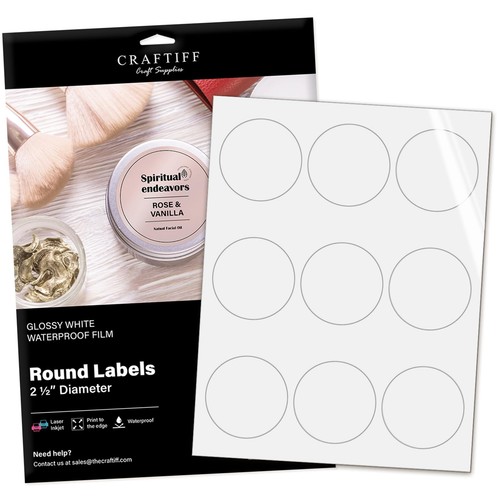 Round Labels Stickers 2.5