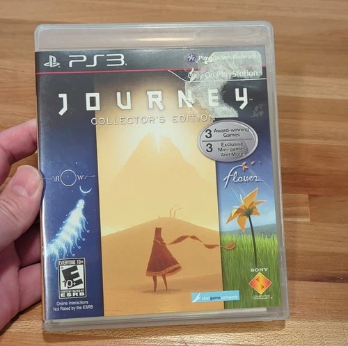 Sony Journey Collector's Edition PlayStation 3 Fantasy 2012 E10+ Manual