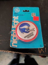 NOS/Vintage 1979 General Electric (GE) 3954-20E  Minnesota VikingNight Light NFL