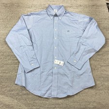 NEW Brooks Brothers Oxford Button Shirt 16 - 35 Blue OCBD Formal Dress 90s 70