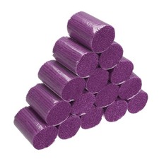 15 Rolls Latch Hook Yarn, 3mm Dark Purple Latch Hook Kit Yarn Precut Hook Rugs